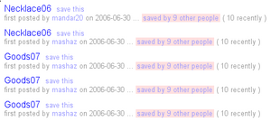 multiple links to spam blogs on the popular page