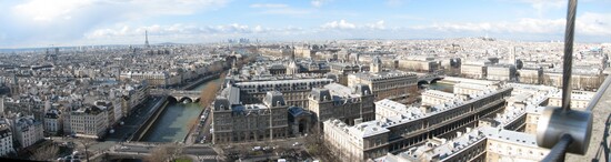A view from Notre Dame A view from Notre Dame