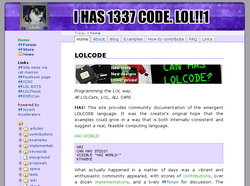 LOLCODE LOLCODE
