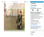 The cropping tool