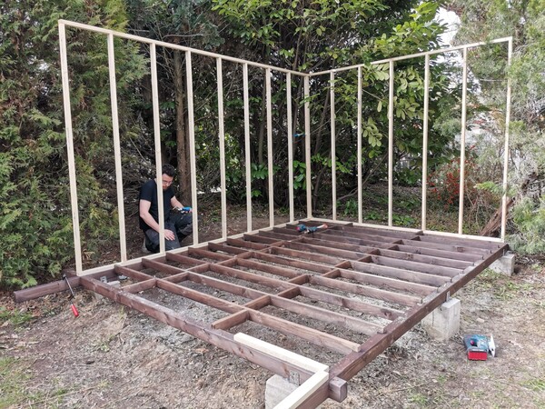 Wall Frame Installtion Wall Frame Installtion
