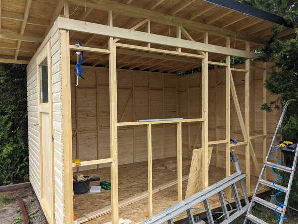 First Walls done First Walls done