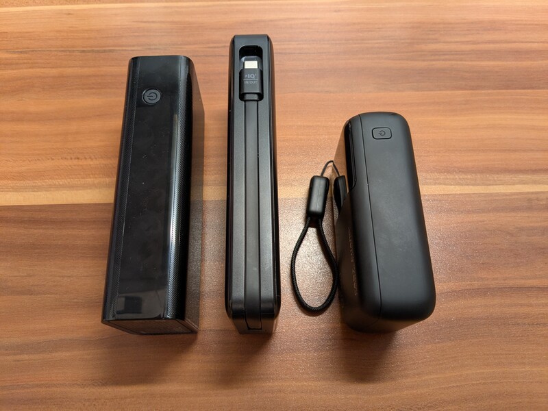 Power Bank Thickness Comparison Power Bank Thickness Comparison